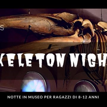 Skeleton night – Notte al museo